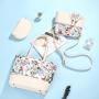 LOVEVOOK Factory OEM/ODM Women Fashion Synthetic Leather Tote Purses Shoulder Bag Top Handle Satchel Purse and Handbags set