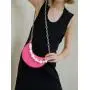 Mini Jewel Handle PU Leather Ladies Shoulder Bags Messenger Bags For Women Fashion Pearl Chain Lady Hobo Bags