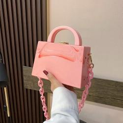 Candy Colors Women Fashion Handbags Chains Shoulder Bag Women Acrylic Designer Women Bags CY023