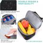 Gelory Wholesale Reusable Picnic Insulated Cooler Bag Kids School Lunch Bag With Shoulder Strap