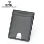 NEW Carbon Fiber Pattern Men's Leather Wallets RFID Blocking Card Bag Vintage Black Credit Card Holder Money Cash Clip
