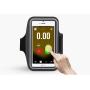 HR430 Neoprene Mobile Phone Arm Bag Fitness Arm Band Outdoor Sports Waterproof Cycling Bag Transparent Safety Reflective Belt