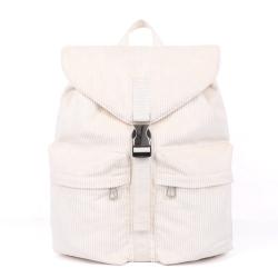 CHANGRONG Custom fashion student school Travel Laptop Backpack Corduroy