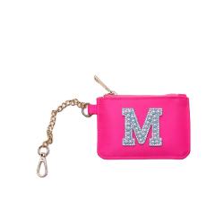 2022 Hot Sale Factory Wholesale Durable New Arrival Nylon Card Holder Keychain Bag Custom Mini wallet  Designer Coin Purses