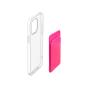 HR483 New Mobile Phone Back Sticker Card Case Solid Color Leather Pattern Independent Card Case Self Adhesive Insert Card Case