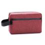 Portable Cosmetic Organizer Pouch Travel Shaving Dopp Kit Waterproof Toiletry Bag For Men