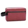 Portable Cosmetic Organizer Pouch Travel Shaving Dopp Kit Waterproof Toiletry Bag For Men