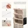 2024 LOVEVOOK new arrival Portable Hanging Weekender bags for women carry on overnight large capacity foldable travel duffel bag
