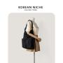 Large Capacity Nylon Material Soft Handbag Shoulder Shopping Tote Bag With Design Shopping Bags Women Shoulder
