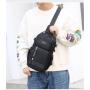 ZF136 Men Crossbody Bag Business Trend Cycling Hiking Travel Bag Fashion Shoulder Bag Oxford Cloth Waterproof Wear-resistant