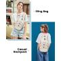 LOVEVOOK Custom Logo Fashion Anti Theft Convertible Waterproof Travel Messenger Shoulder Crossbody Chest Bag For Women sling bag