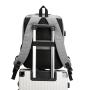 Custom Logo Waterproof School Computer Bag Men Business Travel Durable Laptop Backpack with USB Charging Port
