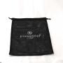 Custom Logo Printing Black Nylon Mesh Laundry Bag Drawstring Fruit Shampoo Packing Gift Mesh Pouch
