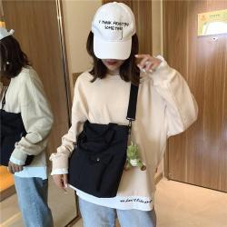 ZR132 Korean Fashion Canvas Fashion New Style Student Portable Tote Bag Single Shoulder Messenger Bag