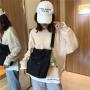 ZR132 Korean Fashion Canvas Fashion New Style Student Portable Tote Bag Single Shoulder Messenger Bag