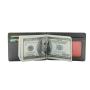 Custom LOGO slim wallet US Custom hot-selling rfid genuine leather men money clip wallet
