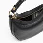 Fashion Metal Chains Shoulder Hobo Bags Half Moon Shape Style Metal Shoulder Sling Bag Ladies Shoulder Bag