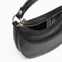 Fashion Metal Chains Shoulder Hobo Bags Half Moon Shape Style Metal Shoulder Sling Bag Ladies Shoulder Bag