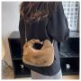 2023 New Fashion Lovely Plush Square Bag Female Plush Soft Portable  Bag Designer Handbag Wholesale