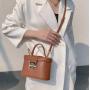 2021 Newest Design Luxury Women Handbag Mini Box Bag Fashion Genuine Leather Ladies Single Shoulder Hand Bag Cross Body