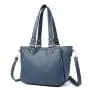 2024 new fashionable  women's handbag independent layered large capacity shoulder crossbody tote bag commuting bag leather bags