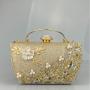 Luxury New Clutches Bag Women Purse Bling Party Bags Bridal Wedding Elegant Flower Evening Bags For Woman