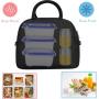 Gelory Large Lunch Bag Light Durable Lunch Box With Adjustable Shoulder Strap For Office Work School Picnic Hiking Beach Fishing