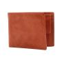 Trifold men wallet RFID blocking for gift real leather men wallet