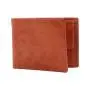 Trifold men wallet RFID blocking for gift real leather men wallet
