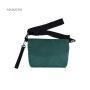 Black Utility Bag Smell Proof Messenger Bag Zip Accessories Bag with Carbon Lining