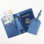 DC001 OEM Custom Logo High Quality Passport Wallet PU Travel Credit Card New Fashion Passport Holder Wallet