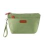 Gelory Portable Custom Logo Double Zipper Nylon Fabric Cosmetic Bag Zipper Fashion Toiletry Bag