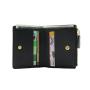 Women wallets custom logo nice pu leather latest ladies fancy purses with zipper pocket
