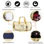 Custom Design 2-in-1 Detachable Hanging Folding Suit Storage Bag Business Trip Multi-Pocket Garment Duffel Bag