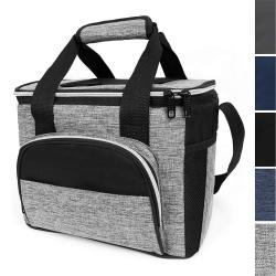 Adult Fitness Lunch Box Insulated Lunch Bag Large Cooler Tote Bag for Men Women Double Deck Cooler Bag