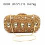 2024 hot sell  cheap  price New Design Handmade Custom Luxury Lady Rhinestone Clutch Evening Bag