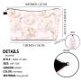 Gelory Popular Hot Selling Multi Pattern Polyester Travel Waterproof Toiletry Bag Women Cosmetic Bag