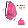 Multi-color Custom Logo Lightweight Polyester Fabric Unisex Packable Backpack Foldable Travel Bags