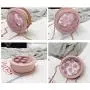 customized transparent pvc ita bag heart shape design painful bag ita bag custom