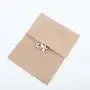 Custom Logo Printed Envelope Cotton Gift Pouch FaceMask Packaging Bag