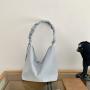 Pleated Canvas Tote Bag Plain Soft Handbag Manufacturer Customize Fashion Casual Taschen CY130