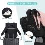 LOVEVOOK Custom multi-functional Baby Diaper Bags with Changing Pad Waterproof Fashion Quilted Mommy Bag Backpacks for Mom Dad