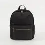RTS Large Capacity Customizable Logo Travel Storage Bag Macaron Candy Color Black Chenille Patch Nylon Backpack