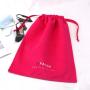 Promotion High End Cotton Twill Shopping Clothes Shoes Storage Bag Drawstring Custom Logo Printed Cotton Dust Pouch For Handbag