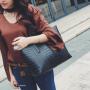 OEM925 New Trend Women Handbag Crocodile Pattern Shoulder Messenger Purses Bags Computer Handbags Tote Bag for Women