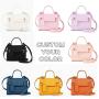 2024 Trendy Elegant Ladies Hand Bags Light Pink Womens Messenger Bags Vegan Leather Saffiano Flap Custom Logo Women Handbags