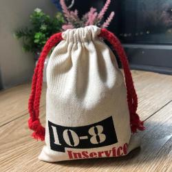 Eco Friendly Organic Muslin Cotton Packaging Bag