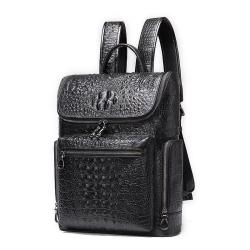 Crocodile shine backpack Latest fashion Alligator patterned backpack for men