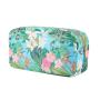 Waterproof Nylon Animal Printed 5 Colors Aloha Hawaii Makeup Zipper Bag Beach Coastal Tropical Print Travel Cosmetic Bag Nylon