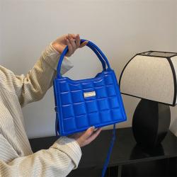 Women's Handbag Casual One Shoulder Messenger Bag Fashion Trend Solid Square Simple Small Square Bag